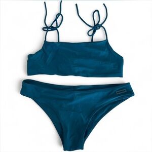 Blackbough Teal Bikini Set